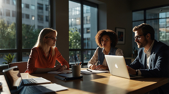 Leonardo_Lightning_XL_A_diverse_group_of_professionals_in_a_br_3