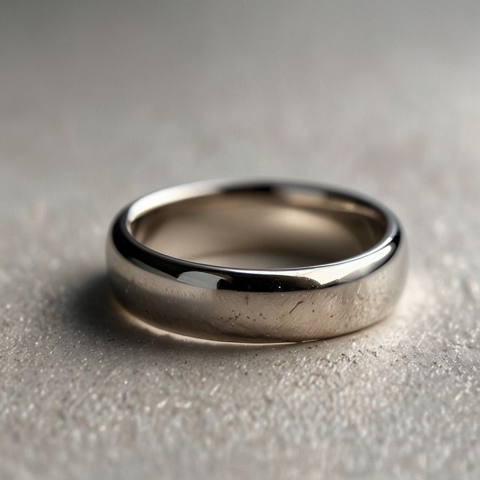 Обручальное кольцо платина