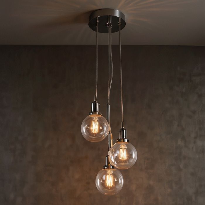 Люстра спираль 3-х рожковая (демо)